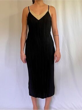 21 saints black dress 21 Saints Women's Wrap Dress, Long Sleeve V-Neck Size M Black